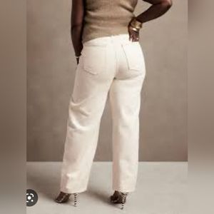 Banana Republic White Jeans